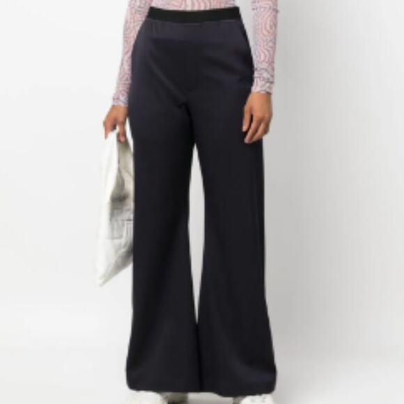 Maison Margiela Seam-Detail Cotton Flared Trousers 6 - Picture 1 of 10